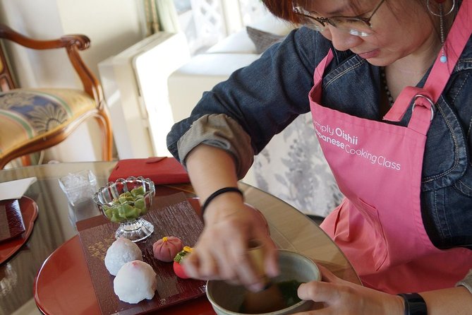 Japanese Sweets (Mochi & Nerikiri) Making at a Private Studio - Overview of the Class
