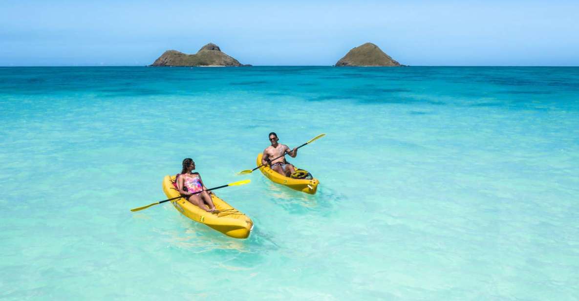 Kailua: Guided Kayaking Tour With Lunch, Snacks, and Drinks
