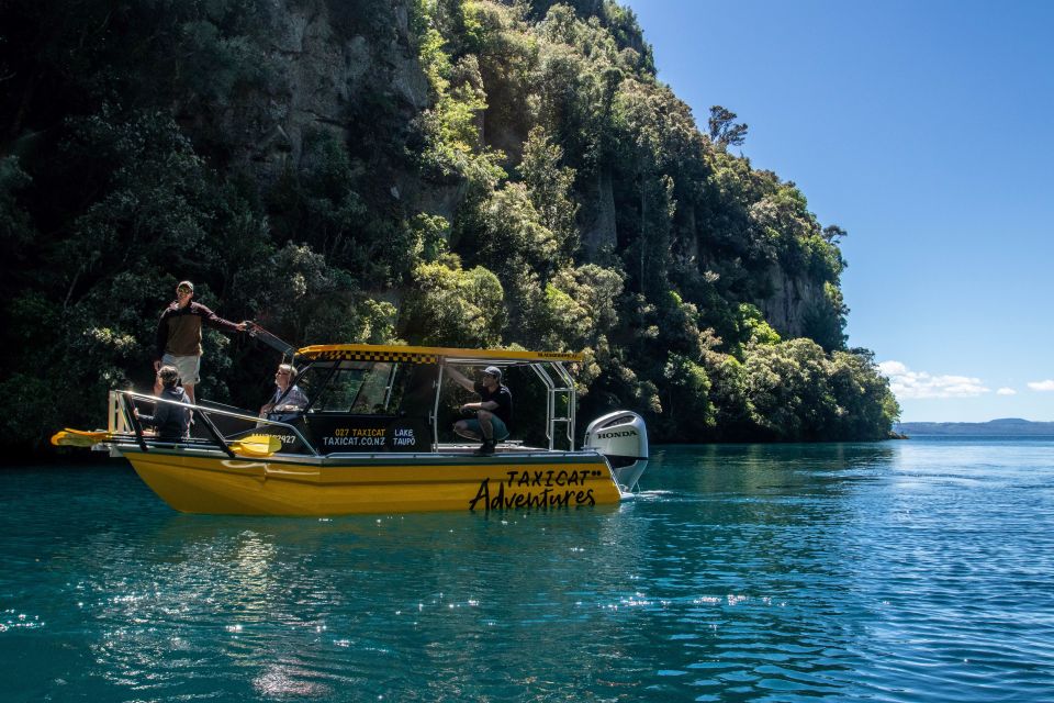 Kinloch: Lake Taupo Catamaran Cruise With Paddleboarding - Pricing and Duration