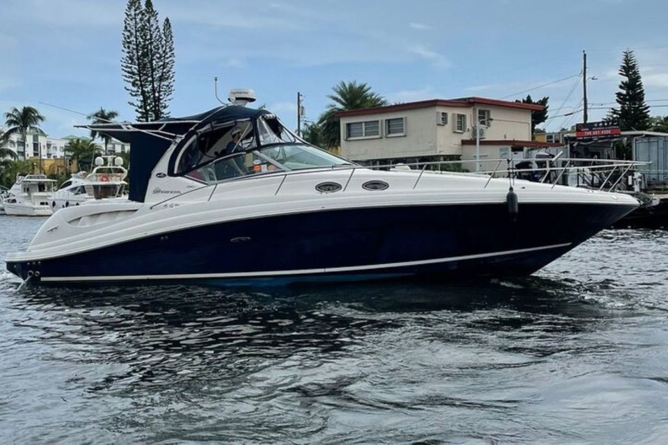 Miami: 37-Foot Sundancer Boat Rental