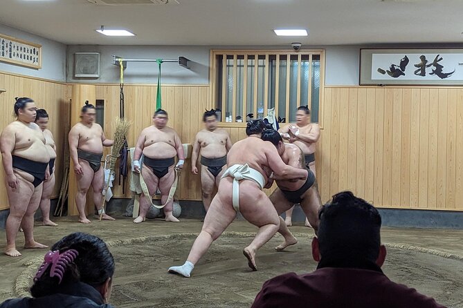 Morning Sumo Practice Viewing in Tokyo - Meeting and End Point Details