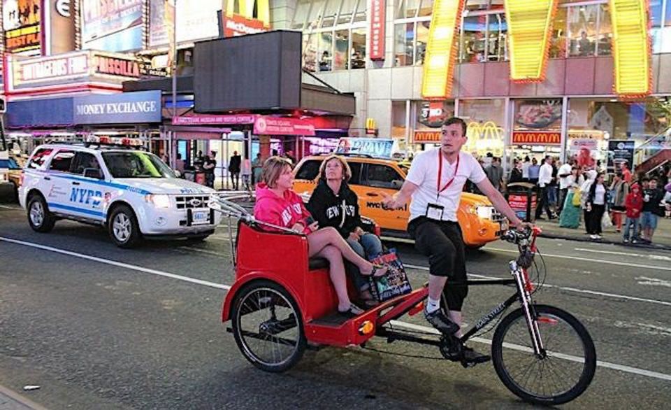 NYC Pedicab Tours: Central Park, Times Square, 5th Avenue - Tour Overview