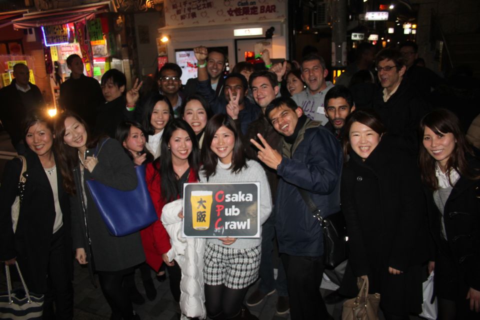 Osaka: Guided Pub Crawl - Activity Overview