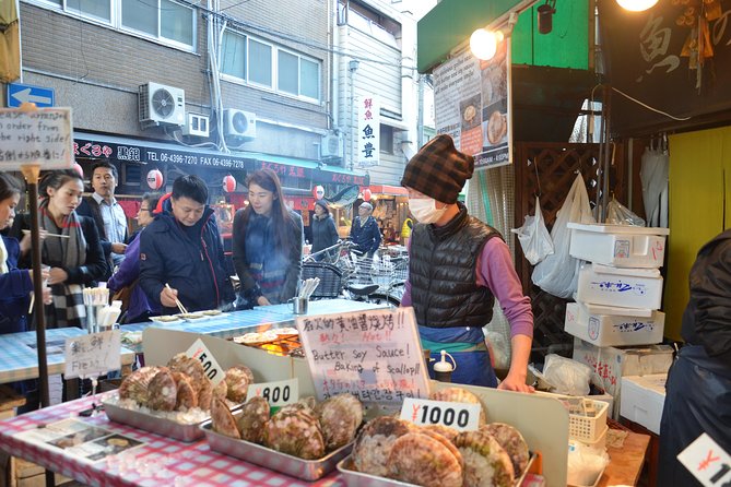 Osaka Market Food Tour - Sampling Michelin-Rated Delights
