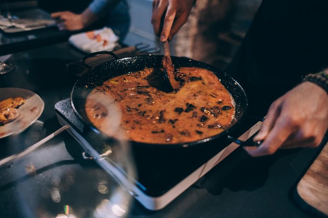 Paella Cooking Experience With Professional Chef: Four Course Dinner - Menu Details