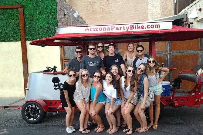 Pedal Bar Crawl of Old Town Scottsdale - Meeting and Pickup Details