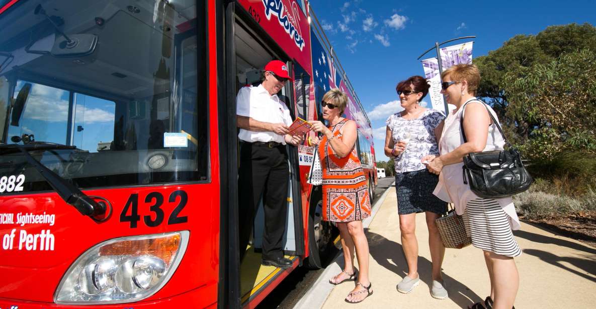 Perth: Hop-on Hop-off Sightseeing Bus Ticket - Ticket Details