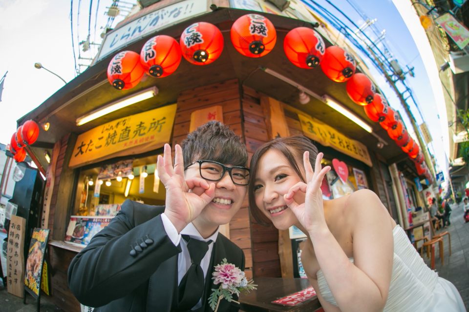 Private Couples Photoshoot in Osaka W/ Professional Artists - Photographic Services and Inclusions