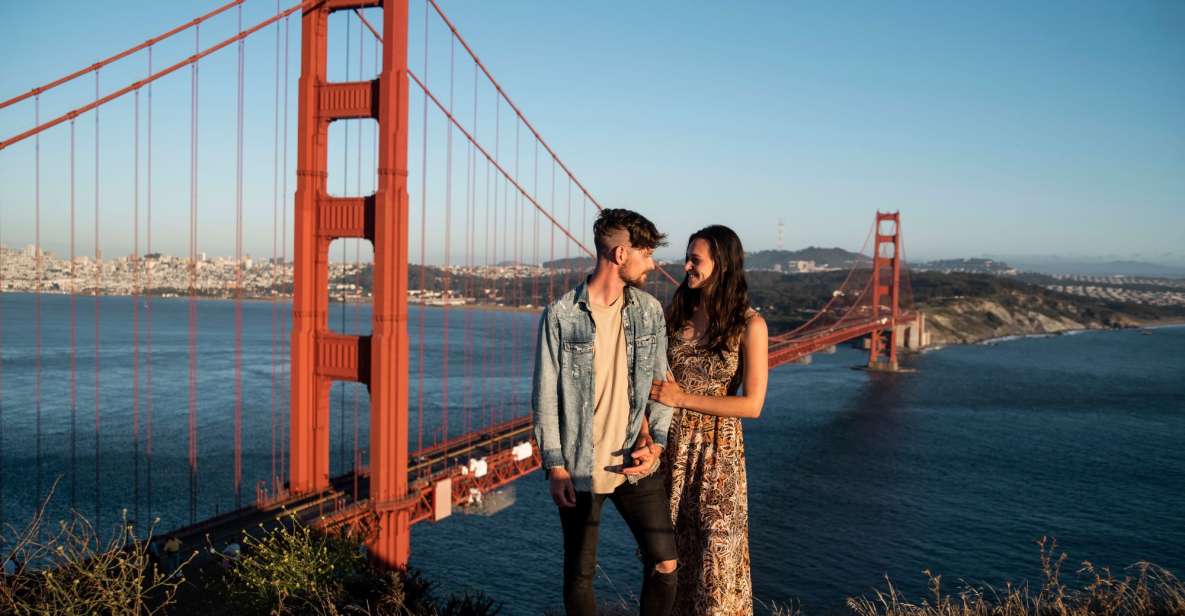 San Francisco: Professional Photoshoot at Golden Gate Bridge - Service Details