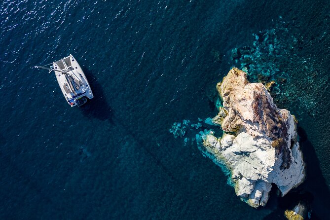 Santorini Platinum Catamaran Cruise With Meal, BBQ and Open Bar - Activity Highlights