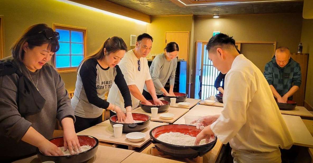 Soba Making Experience With Optional Sushi Lunch Course