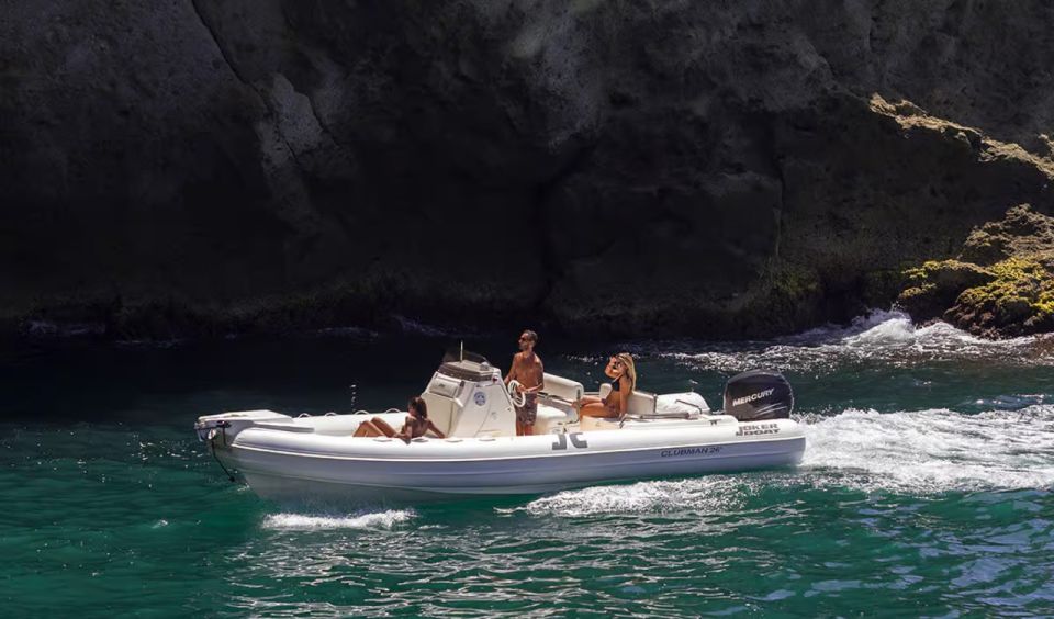 Sorrento/Positano: Capri Island RIB Boat Tour With Drinks - Tour Details