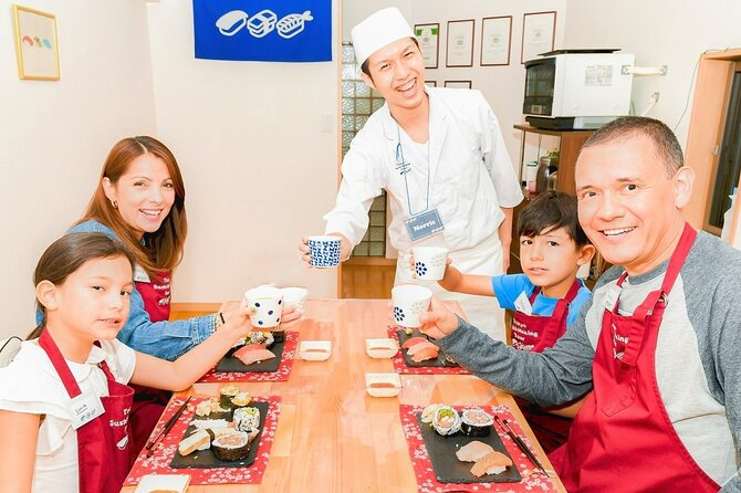 Sushi Making Class With English-Speaking Friendly Chef in Tokyo - Meeting Point and Time