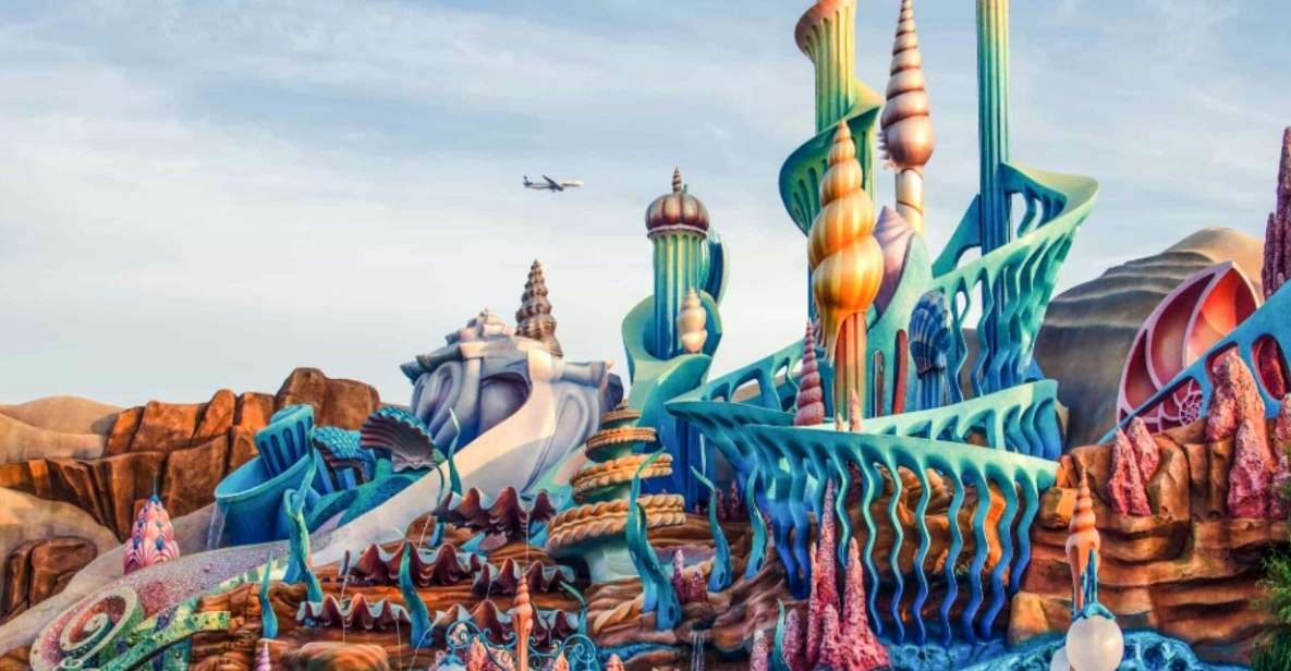 Tokyo DisneySea: 1-Day Ticket & Private Transfer - Theme Park Highlights