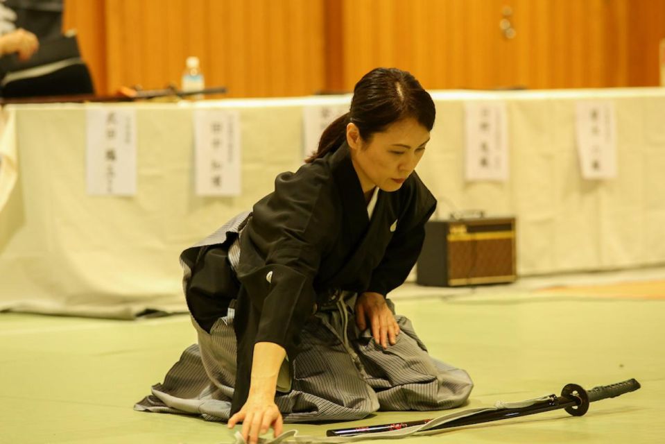Tokyo Iaido Tournament Entry Fee + Martial Arts Experience - Event Details