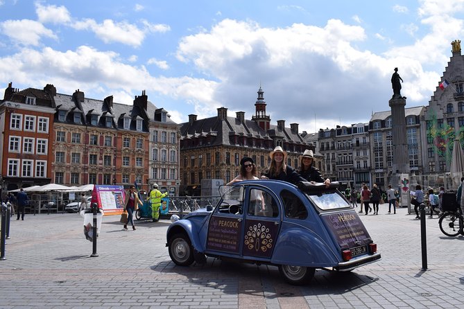 Unique Tour of Lille by Convertible 2CV – 1h00