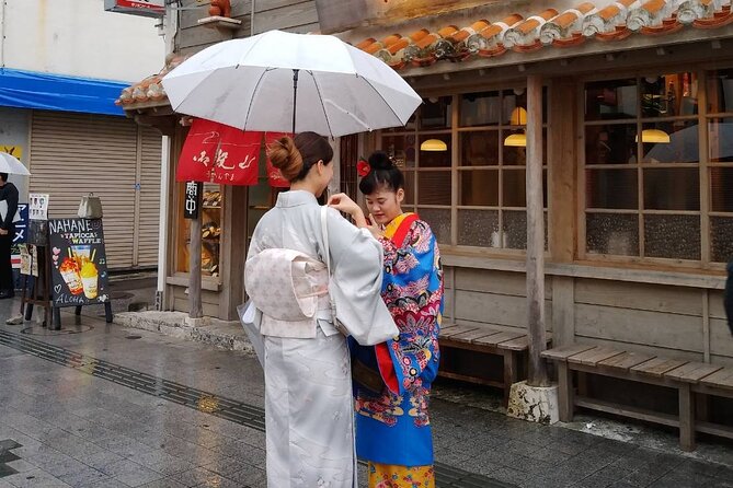 Walking Around the Town With KimonoYou Can Choose Your Favorite Kimono From [Okinawa Traditional Costume Kimono / Kimono / Yukata]Hair Set & Point Makeup & Dressing & Rental Fee All Included - Experience Overview