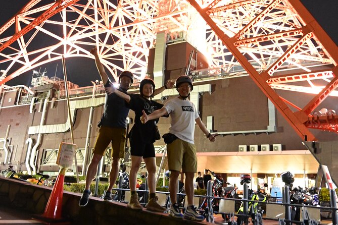 2-Hour Tokyo Night Small Group Guided Cycling Tour - Key Points