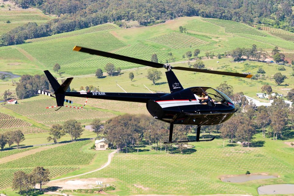 20 Minute Helicopter Scenic Flight Hunter Valley - Inclusions