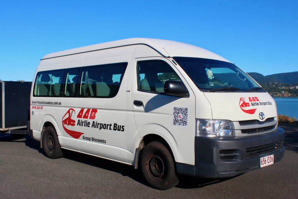 Airlie Beach: Private Bus From/To Whitsunday Coast Airport - Booking Information