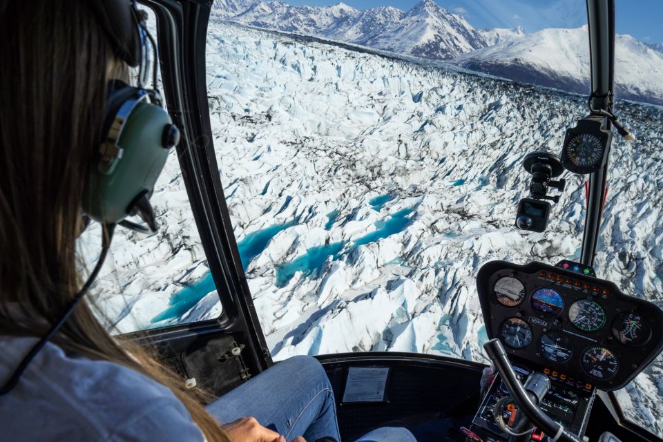 Anchorage: Knik Glacier Helicopter Tour With Landing - Itinerary