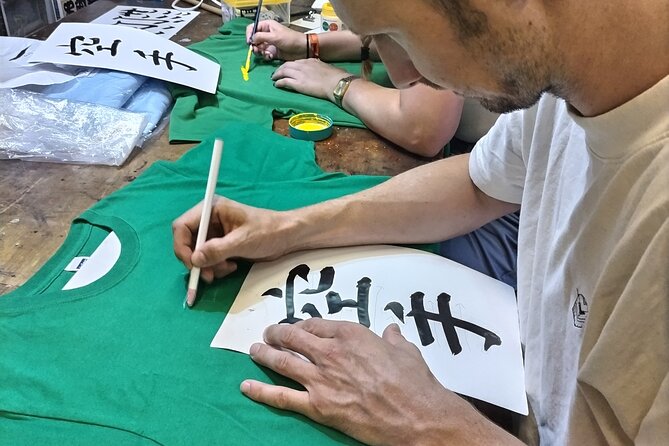 Calligraphy on T-Shirt and Lantern in Sumida - Pricing and Booking
