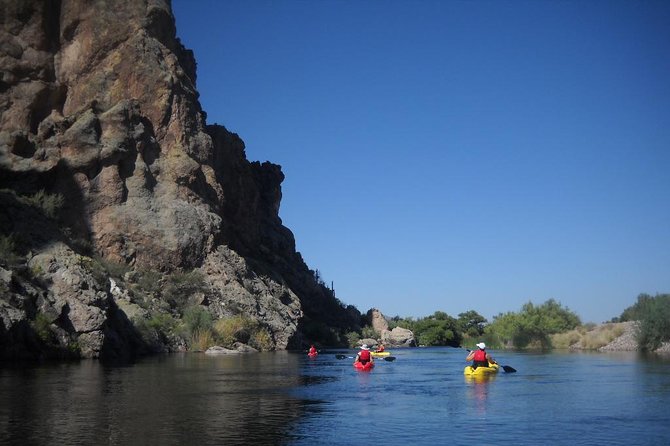 Canyon & Cliffside Kayaking on Saguaro Lake - Equipment Included