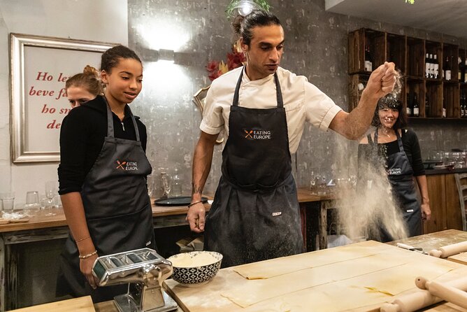 Eating Rome: Trastevere Pasta Making Class - Inclusions