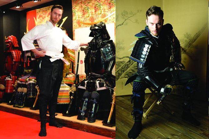 Experience of Samurai and Samurai License of Samurai Armor Photo Studio - Professional Photoshoot With Samurai Gear