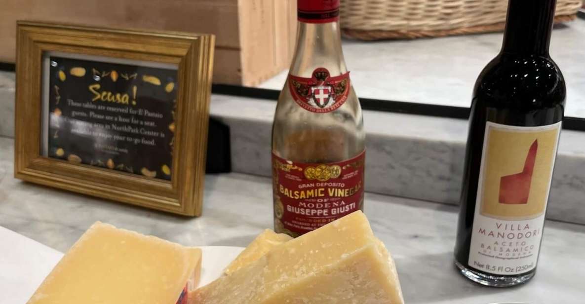 Ferrari Parmesan Cheese Balsamic Vinegar Wine: Private Tour - Itinerary Overview