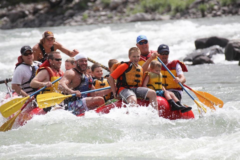From Gardiner: Yellowstone River Whitewater Rafting & Lunch - Taking in Yankee Jim Canyon