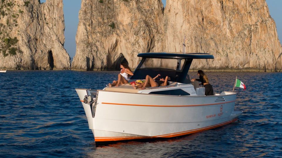 From Positano: Private Tour to Capri on a Gozzo Boat - Activity Description