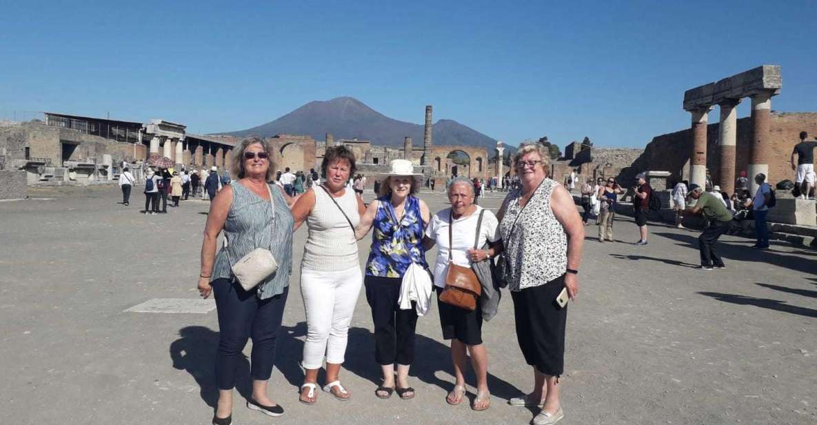 From Rome: Pompeii Ruins and Mt. Vesuvius W/ Lunch & Wine - Activity Highlights