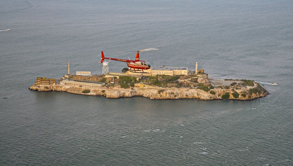 From Sausalito: San Francisco and Alcatraz Helicopter Tour - Highlights of the Flight