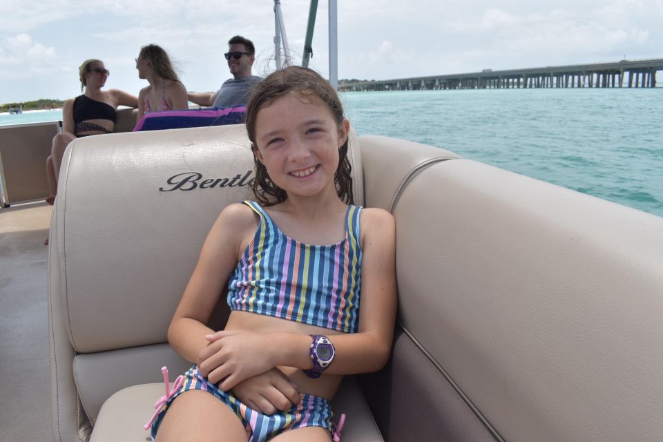 Full Day Pontoon Boat Rental- Okaloosa Island - Duration of Rental