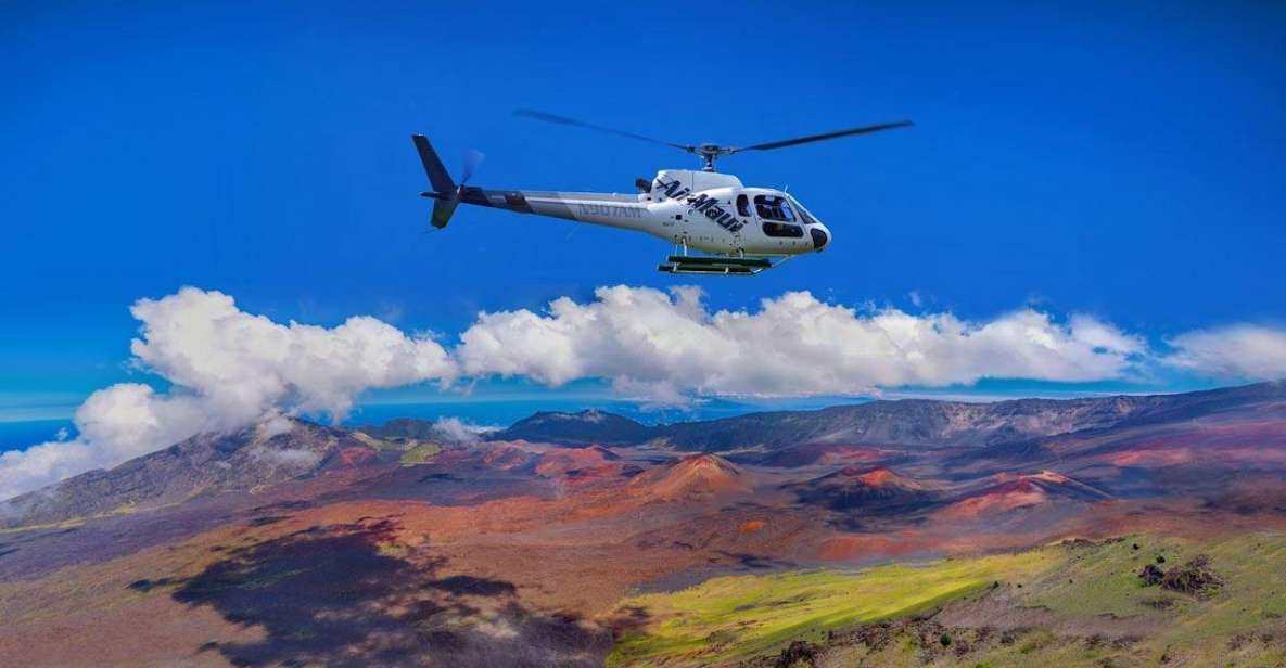 Hana Rainforest and Haleakala Crater 45-min Helicopter Tour - Scenic Highlights