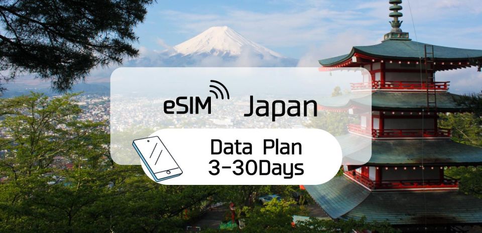 Japan: Esim Roaming Data Plan (0.5-2gb/ Day) - Pricing and Booking Options