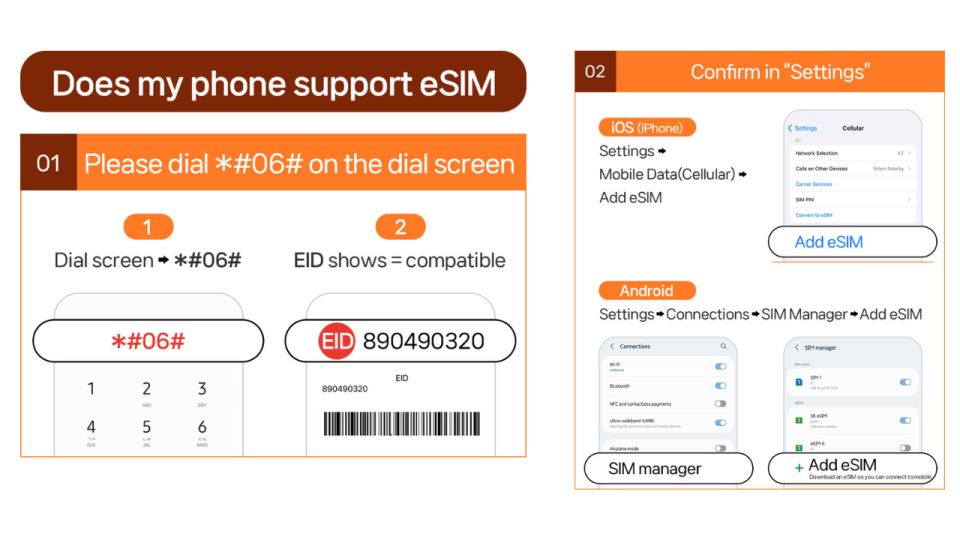 Japan: Esim With Unlimited Local 4g/5g Data - Device Requirements