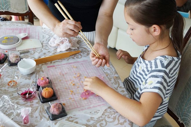 Japanese Sweets (Mochi & Nerikiri) Making at a Private Studio - Included Activities