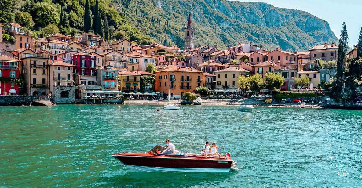 Lake Como: Classic Speedboat Private Tour - Important Information