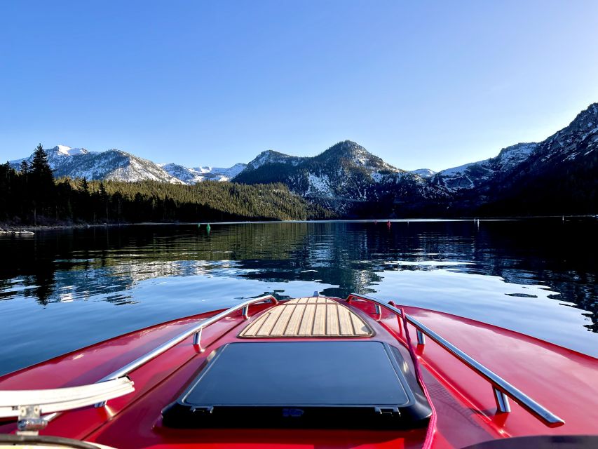 Lake Tahoe: 2-Hour Private Boat Trip With Captain - Itinerary