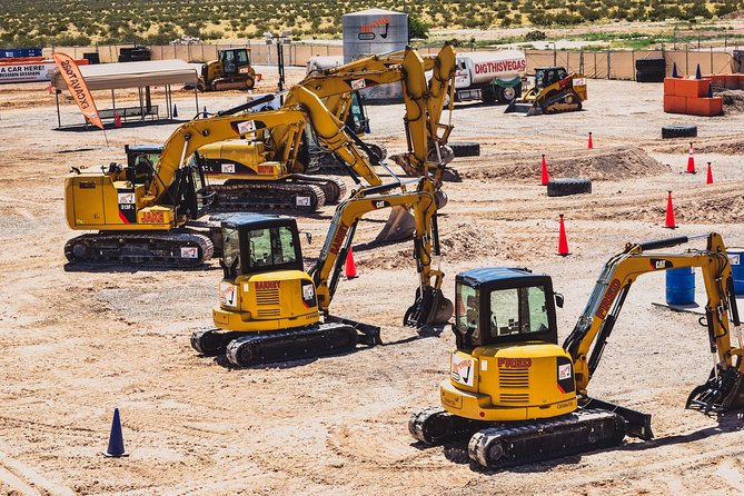 Las Vegas Heavy Equipment Playground - Safety Measures and Equipment Provided