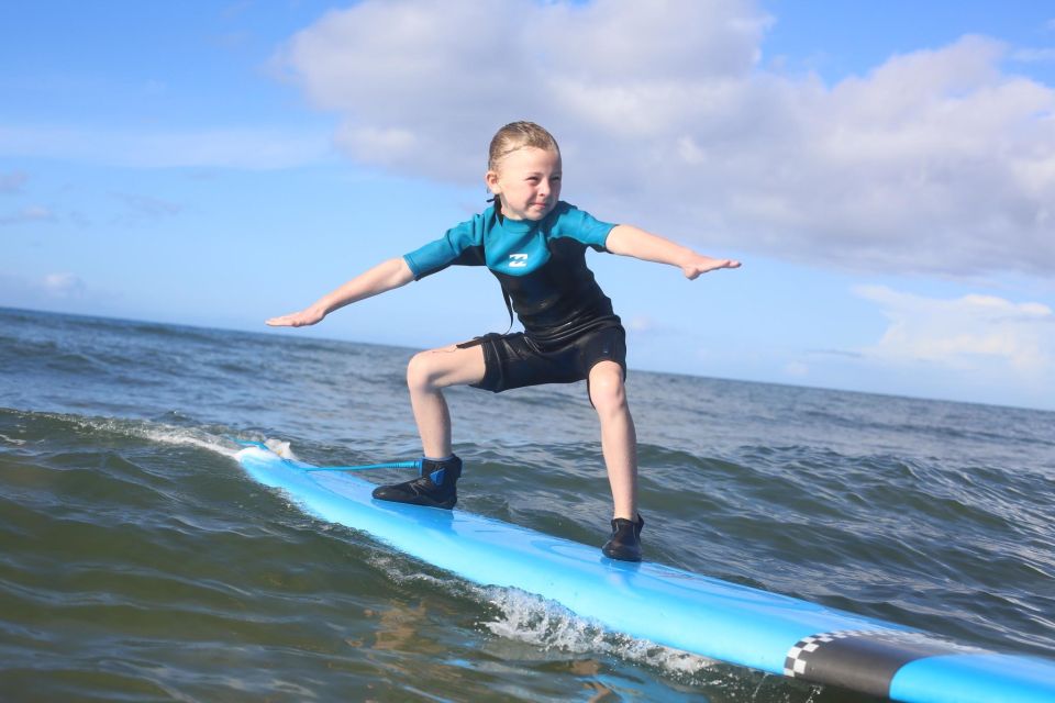Maui: Surf Lessons for Families, Kids, and Beginners - Surf Lesson Inclusions