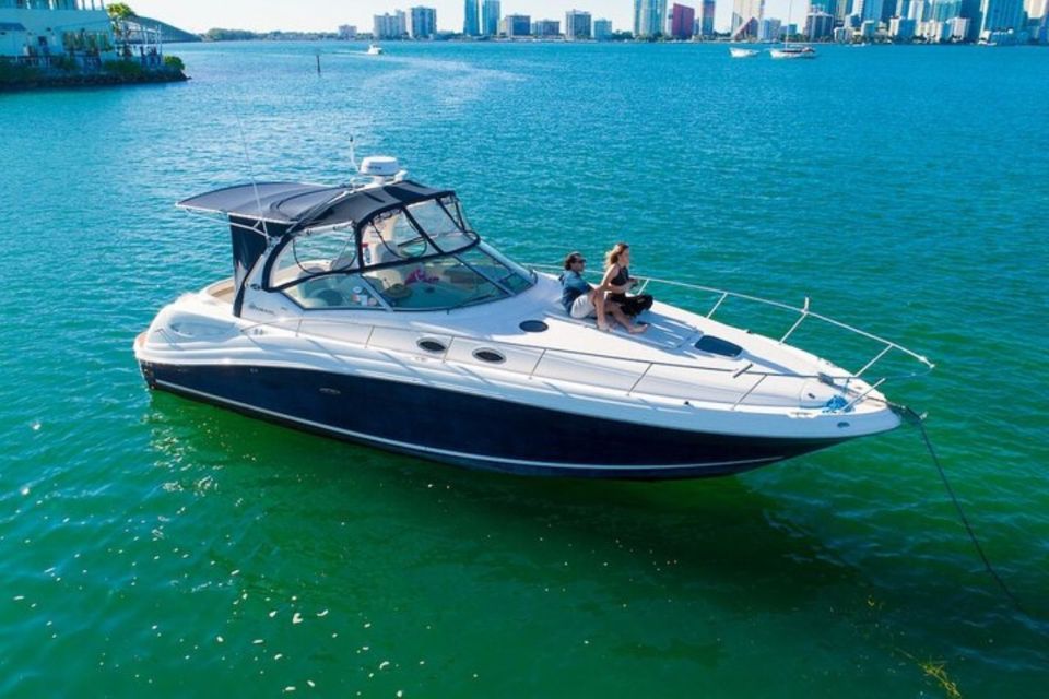 Miami: 37-Foot Sundancer Boat Rental - Boat Rental Inclusions