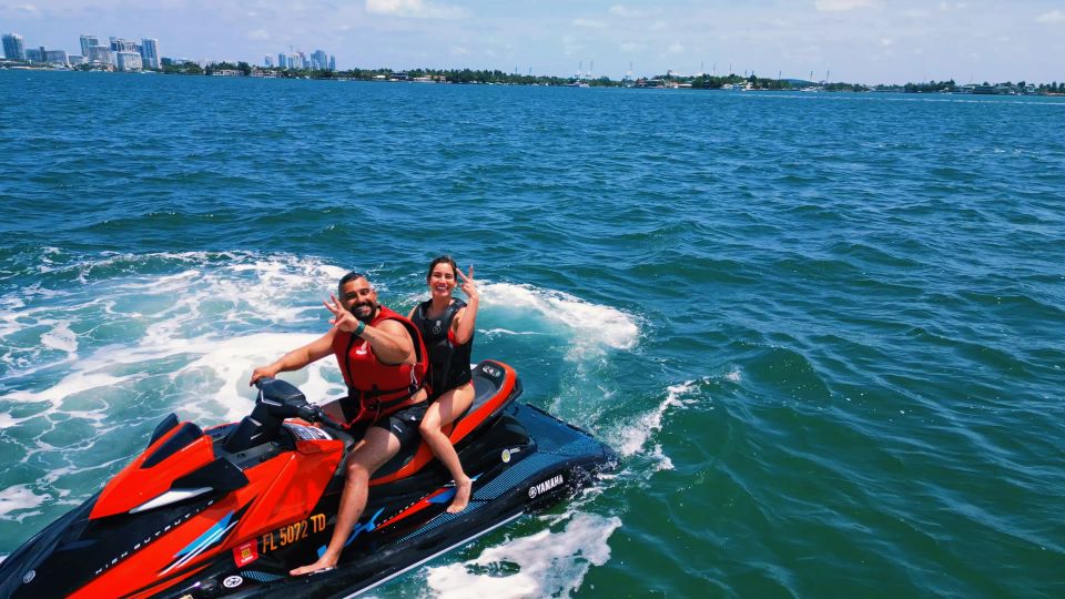 Miami: Adventure Cruise With Jetski, Tubing, and Drinks - Thrilling Jet Ski Experience