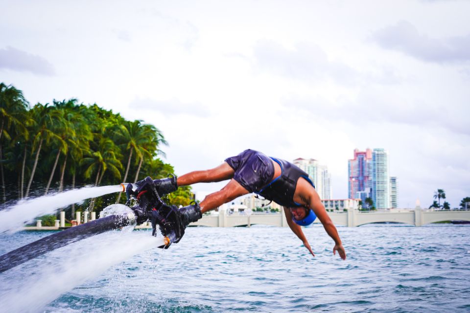 Miami: Learn to Flyboard With a Pro! 30 Min Session - Thrilling Yet Safe Flyboarding Session
