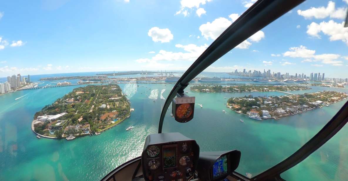 Miami: Luxury Private Helicopter Tour - Itinerary Highlights