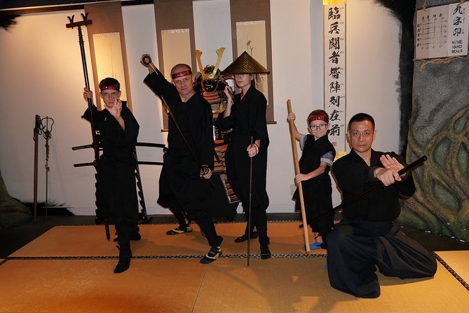 Ninja 1-Hour Hands-On Lesson in English in Tokyo - Ninja Techniques and Demonstrations