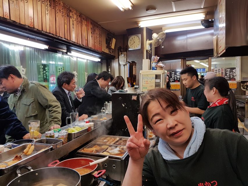 Osaka: Tenma and Kyobashi Night Bites Foodie Walking Tour - Tenma Culinary Highlights