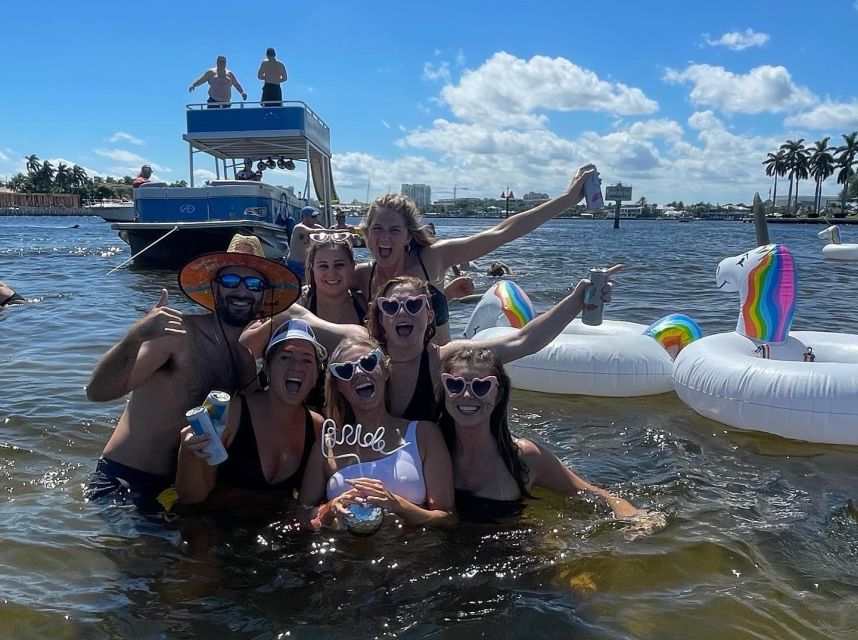 Party Pontoon Boat W/ Captain, Private up to 12ppl - Booking Details